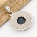 Pendentif Lapis lazuli rond grade AAA – argent 925 - Bijoux en Lapis-lazuli