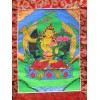 Tangka peinture tibétaine Manjushri 40 X 76 CM Tangkas tibétains TANMAN