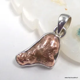 Pendentif Cuivre natif forme libre du Michigan - Pendentifs pierres naturelles
