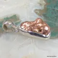 Pendentif Cuivre natif argent 925 - Michigan - Pendentifs pierres naturelles