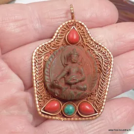 Pendentif Bouddha style antique - Pendentifs tibétains bouddhistes