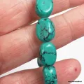Bracelet népalais Turquoise du Tibet naturelle - Bracelets tibétains bouddhistes