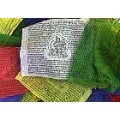 Drapeau de prières 25 drapeaux Grand modèle 15 x 23 cm Drapeaux tibétains GM