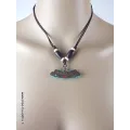Collier tibétain 8 signes auspicieux - Bijoux tibetains bouddhistes