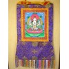 Tangka tibétain Tchenrézi 40 x 76 cm Tangkas tibétains TANCHEN
