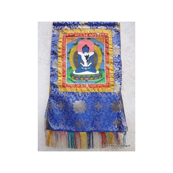 Tangka tibétain Samandrabhadra Tangkas tibétains SHAKTI1