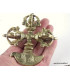 Double dordjé Kartika en laiton massif Objets rituels bouddhistes DK1