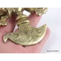 Double dorjé tibetain Kartika en laiton massif - Objets rituels bouddhistes