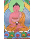 Tangka tibétain Bouddha AMITABHA Tangkas tibétains tangka bouddha rouge