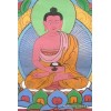 Tangka tibétain Bouddha AMITABHA Tangkas tibétains tangka bouddha rouge