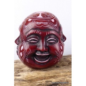 Statuette en résine TETE DE BOUDDHA-en Artisanat tibétain bouddhiste BUD44