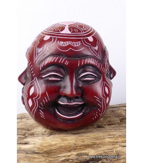 Statuette Tête de Bouddha Artisanat tibétain bouddhiste BUD44