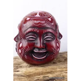 Statuette Tête de Bouddha - Artisanat tibétain bouddhiste