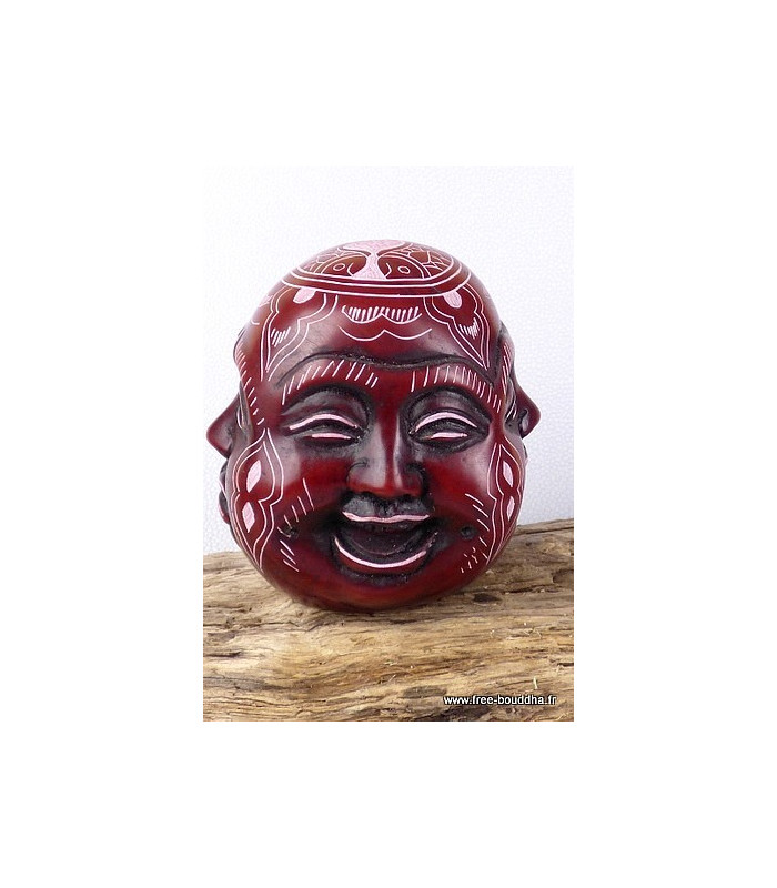 Statuette Tête de Bouddha Artisanat tibétain bouddhiste BUD44