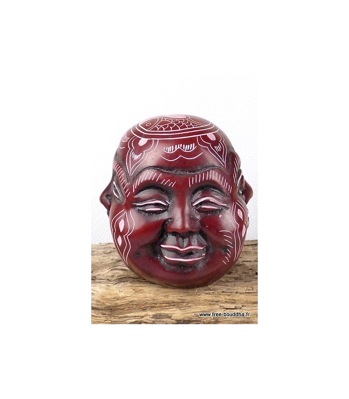Statuette Tête de Bouddha Artisanat tibétain bouddhiste BUD44