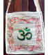 Sac tibétain en Chanvre brodé OM Sacs tibétains et indiens SACT1
