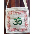 Sac tibétain en Chanvre brodé OM Sacs tibétains et indiens SACT1