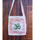 Sac tibétain en Chanvre brodé OM Sacs tibétains et indiens SACT1