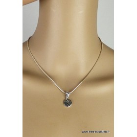 Petit pendentif tibétain argent Om Bijoux tibetains bouddhistes MB28