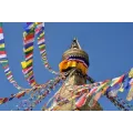 Drapeaux tibétains divinités bouddhistes x 10 Moyen modèle qualité supérieure - Drapeaux tibétains