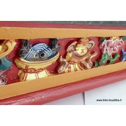 Brûleur d'encens TIBETAIN en bois Artisanat tibétain bouddhiste ref4000