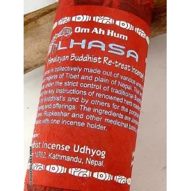 Encens tibétain pour offrandes et purification Lhasa Om Ah Hum - Encens tibétains, accessoires
