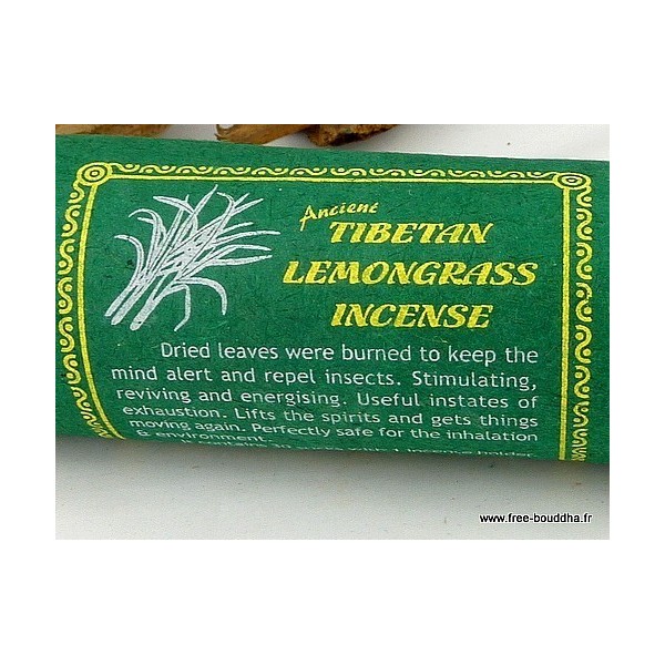 Encens tibétain HERBE CITRONNEE Encens tibétains, accessoires INT85Q