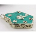 Pendentif tibétain Ghau Om mani pedme hum Bijoux tibetains bouddhistes rtibet10