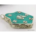 Pendentif tibétain Ghau Om mani pedme hum - Pendentifs tibétains bouddhistes