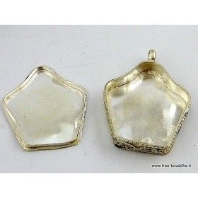 Pendentif tibétain Ghau Om mani pedme hum Bijoux tibetains bouddhistes rtibet10
