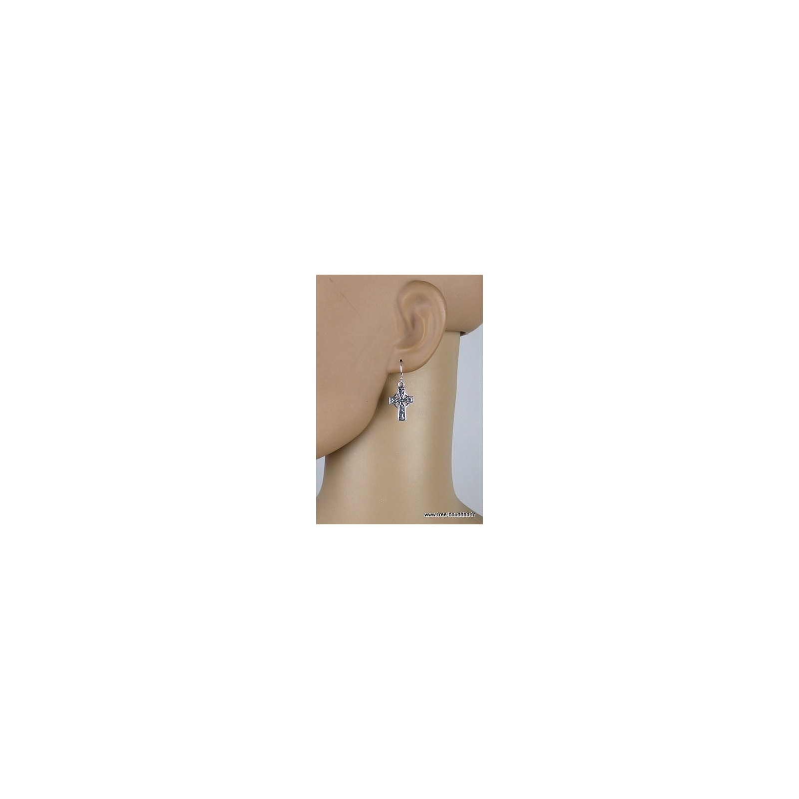 Boucles D'oreilles Celtiques En Argent Massif - Paire Neuve Avec étiquettes