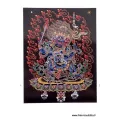 Carte postale bouddhiste divinité Mahakala - Cartes postales bouddhistes