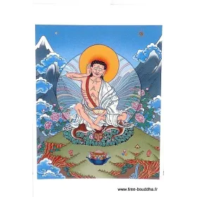 Carte postale bouddhiste MILAREPA - Cartes postales bouddhistes