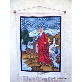Tenture Bouddhiste Lama Guru Tentures tibétaines Bouddha TENLG