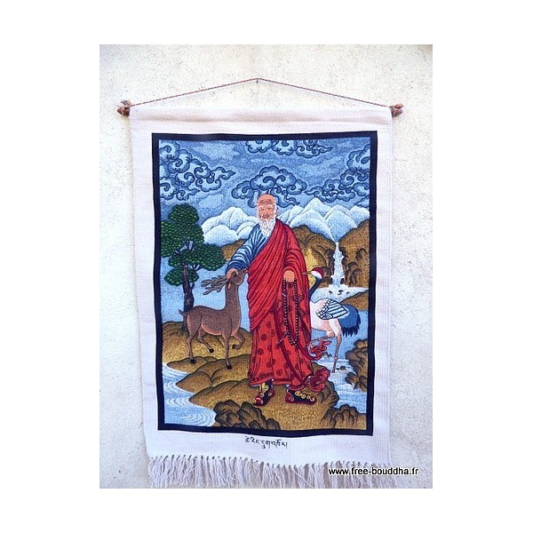 Tenture Bouddhiste Lama Guru Tentures tibétaines Bouddha TENLG