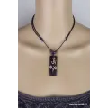 Collier tibétain Om et Yeux du Bouddha - Colliers tibétains et népalais