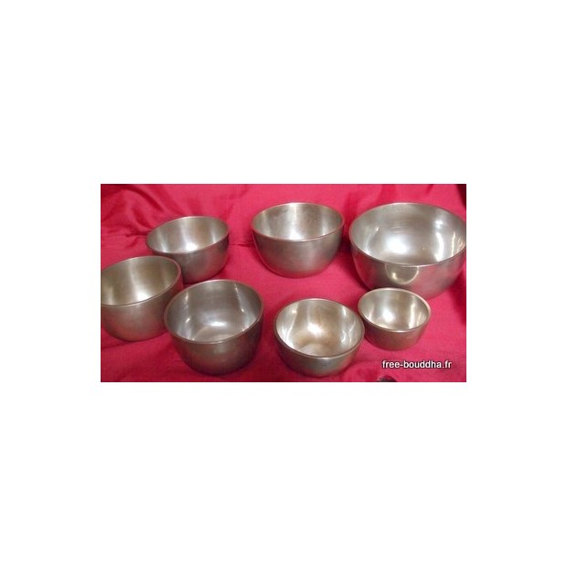 Sept bols tibétains reiki Bols d'offrandes bouddhistes BREK