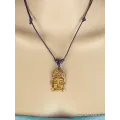 Collier tibétain pendentif TETE DE BOUDDHA - Colliers tibétains et népalais