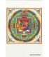 Carte postale bouddhiste Tara blanche Mandala de compassion Cartes postales bouddhistes CPB10