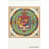 Carte postale bouddhiste Tara blanche Mandala de compassion Cartes postales bouddhistes CPB10