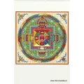 Carte postale bouddhiste Mandala de compassion - Cartes postales bouddhistes