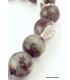 Bracelet en pierres Lodolite naturelles Bracelet Mala tibétain AGA11