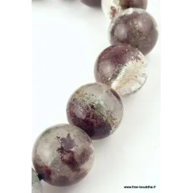 Bracelet en pierres Lodolite naturelles - Bracelet en perles et Pierres naturelles