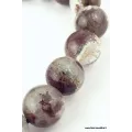 Bracelet en pierres Lodolite naturelles - Bracelet en perles et Pierres naturelles