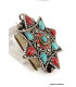 Pendentif tibétain GHAU POISON ETOILE Bijoux tibetains bouddhistes 2668.3