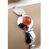 Bracelet argent CORNALINE Bijoux en Cornaline LW15.3
