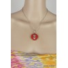 Pendentif tibétain réversible Dorje Mantra Bijoux tibetains bouddhistes BHP104