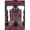 Petit moulin à prières de Table en bois sculpté Objets rituels bouddhistes 6405.3