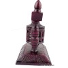 Petit moulin à prières de Table en bois sculpté Objets rituels bouddhistes 6405.3