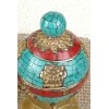 Moulin à prières bouddhiste 14 cm Objets rituels bouddhistes 5000.1
